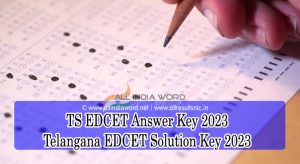 Telangana EDCET Solution Key 2023