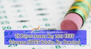 Telangana Polycet Solution Key 2023