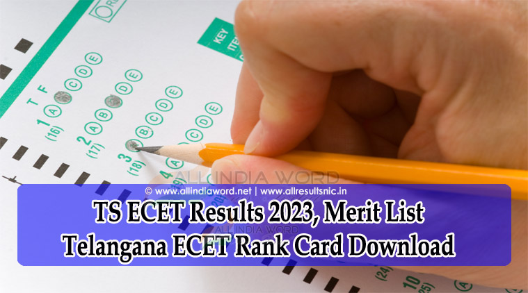 Telangana ECET Results 2023
