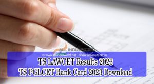 Telangana PGLCET Results 2023